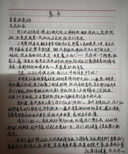 亲子作业协议手写拍照真实案例