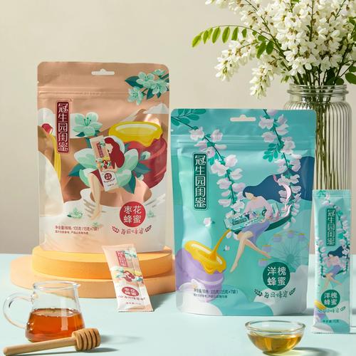 老字号便携独立装蜂蜜条实物