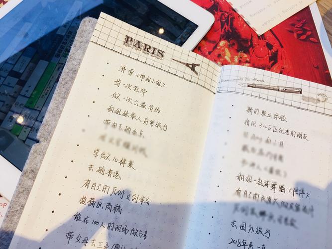 工厂技工工作服口袋掏出的手写梦想清单