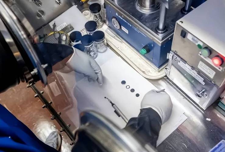 硫化物电解质手套箱操作腐蚀痕迹图