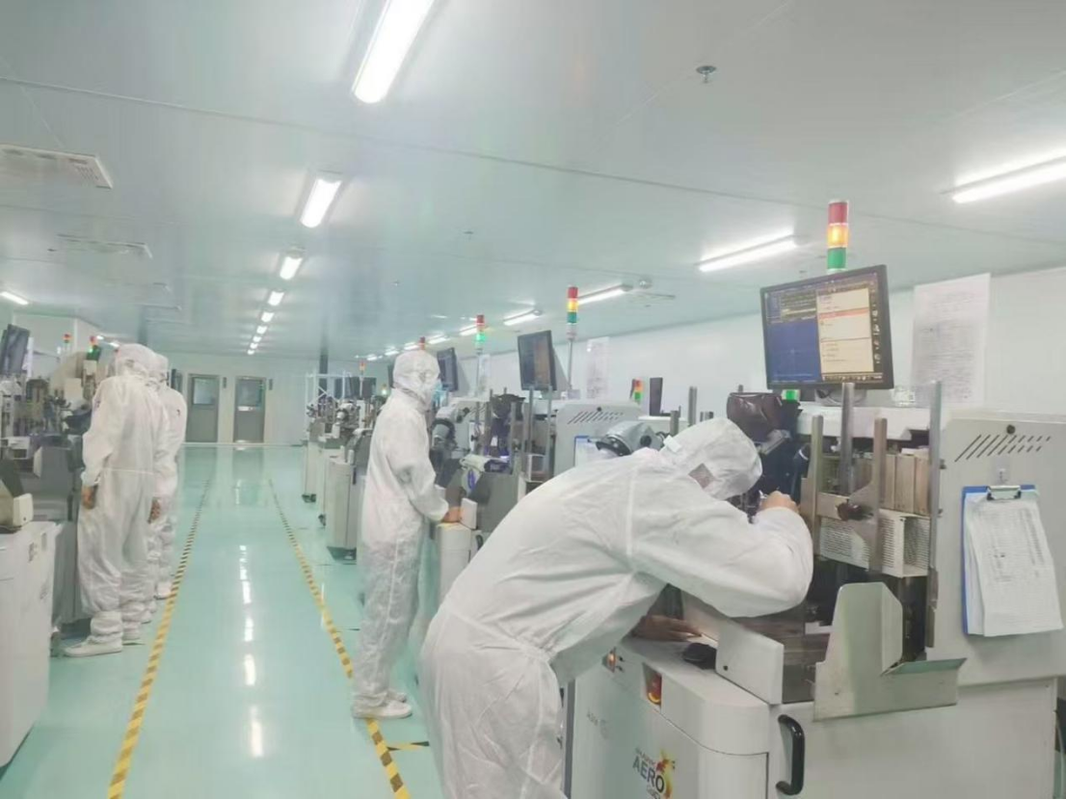 翱捷科技国产LoRa芯片封装生产线实拍