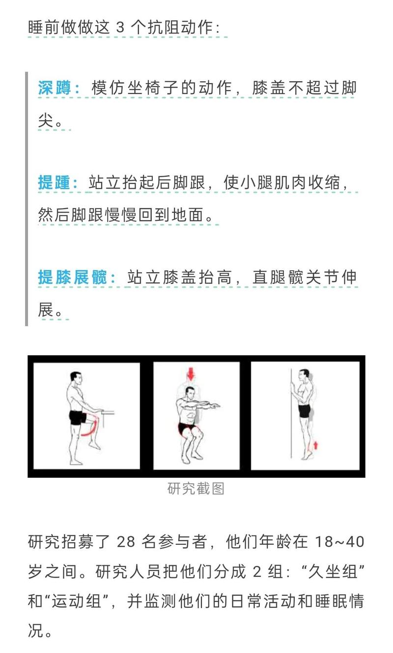 新手日常抗阻入门动作分解示意图
