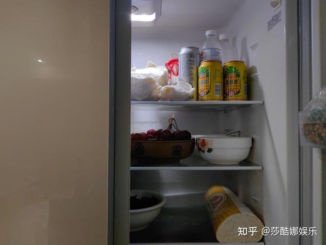 冰箱内部生熟混放错误示例实拍图