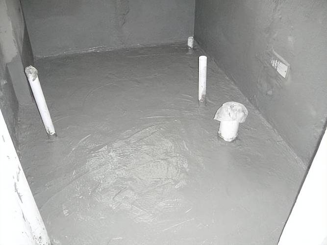 灰色系卫生间防水闭水试验实拍