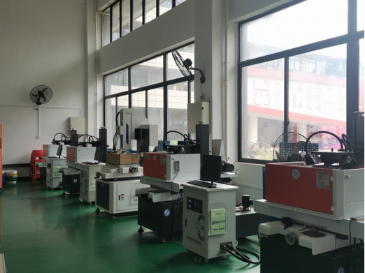 金工实习台铝件螺纹视觉检测工位实拍