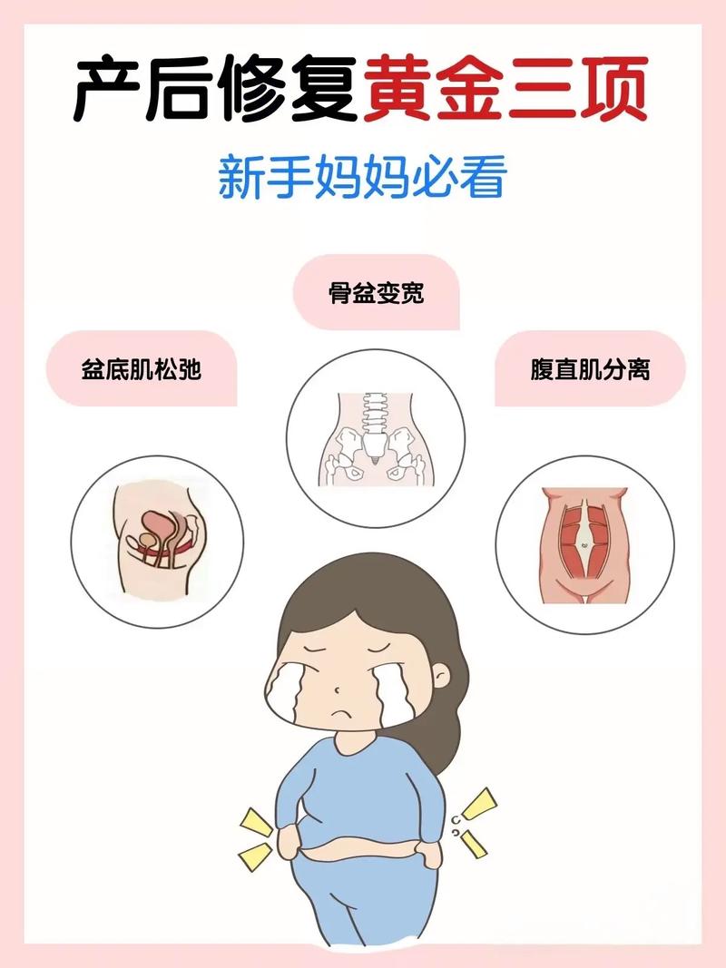 产后妈妈身体恢复关键信号示意图