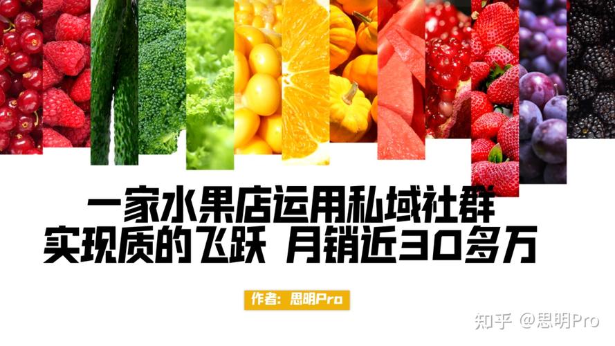 水果店私域社群促销活动截图