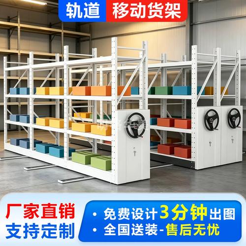 旧仓库货架轨道式智能盘点机构安装图