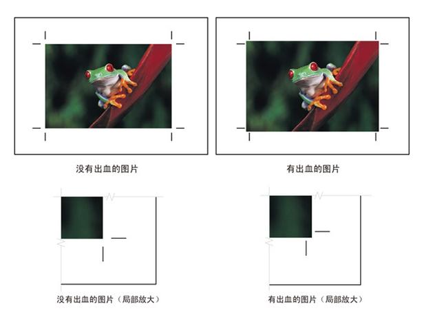 海报印刷出血位示意图