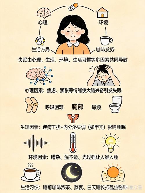 慢性失眠患者床与焦虑条件反射关联示意图