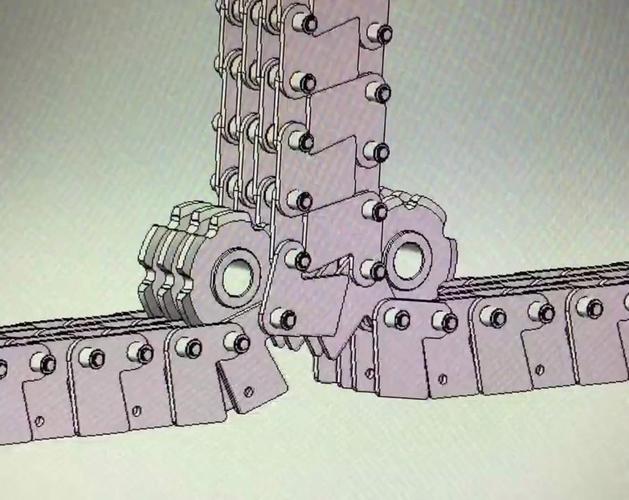 机械系统刚度链示意图