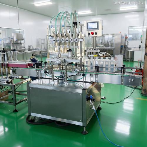 饮料厂洗瓶工业用清洗刷工作场景