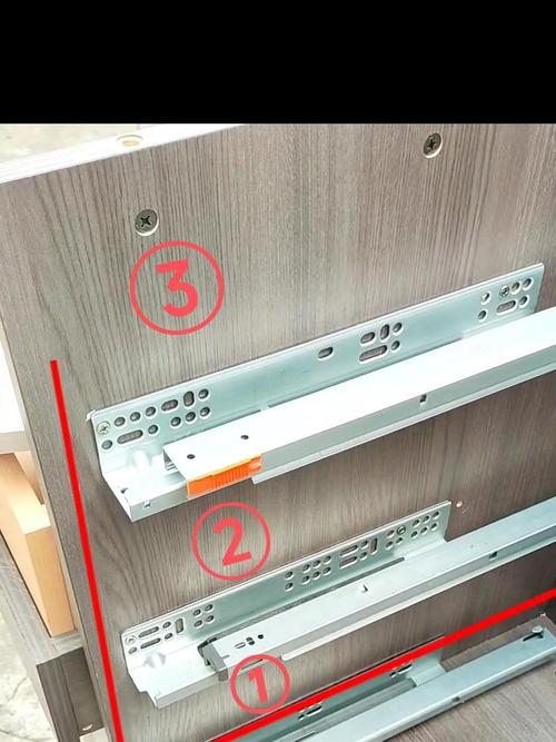 新房装修抽屉滑轨五金验收实拍