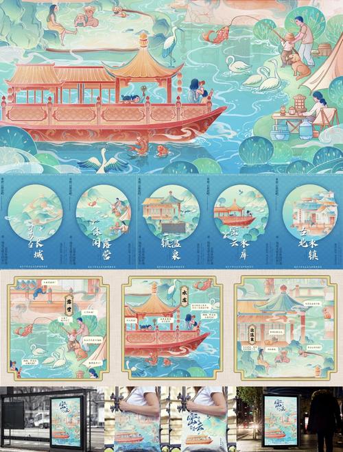 文创团队用公有云算力生成国风插画工作场景