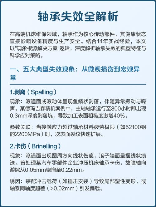 直线轴承失效分析报告截图