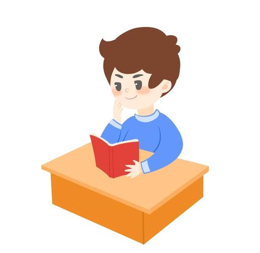 儿童书店漫画区蹲坐看书的小孩
