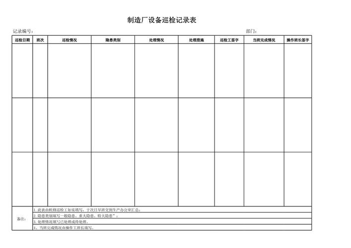 工厂设备巡检员正在记录振动数据，计划维修