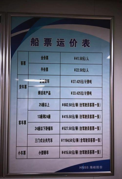 热门节假日港口轮渡票务预订表