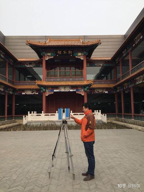 正规文保单位激光扫描古建筑保护现场图