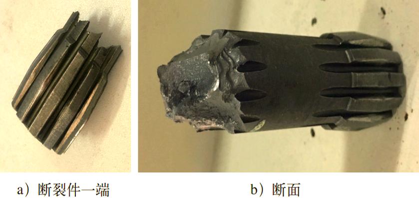 磨削烧伤主轴断面微观检测图