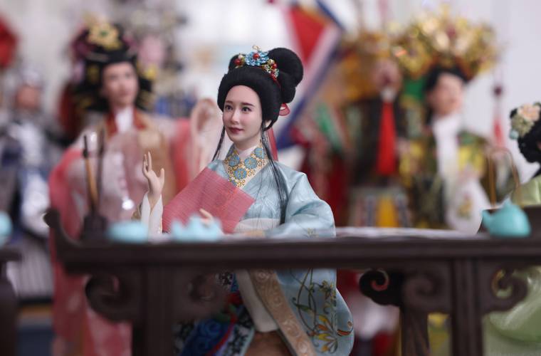 北京绢人当代社区志愿者形象作品实拍