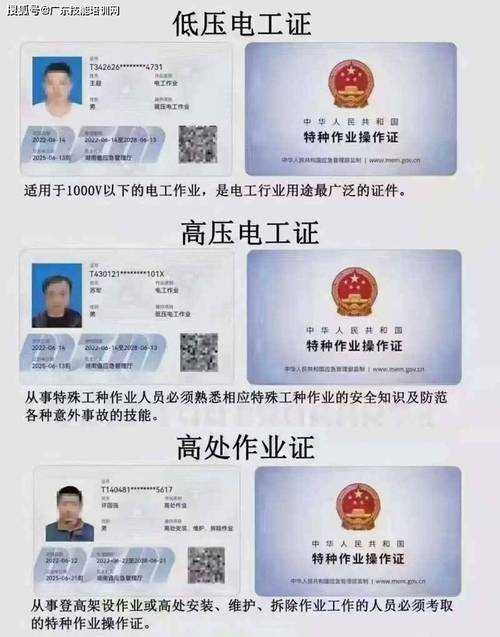 应急管理局颁发的特种作业操作证IC卡样本