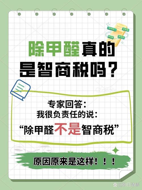 🌬️ 环保除醛，别再交智商税
