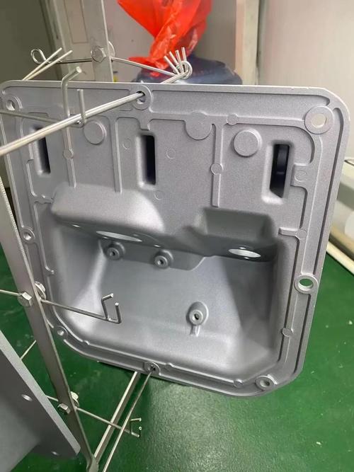 前处理不合格掉粉的粉末喷涂工件