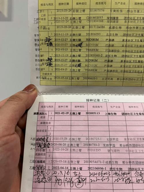 新手妈妈整理宝宝疫苗本上家族病史记录