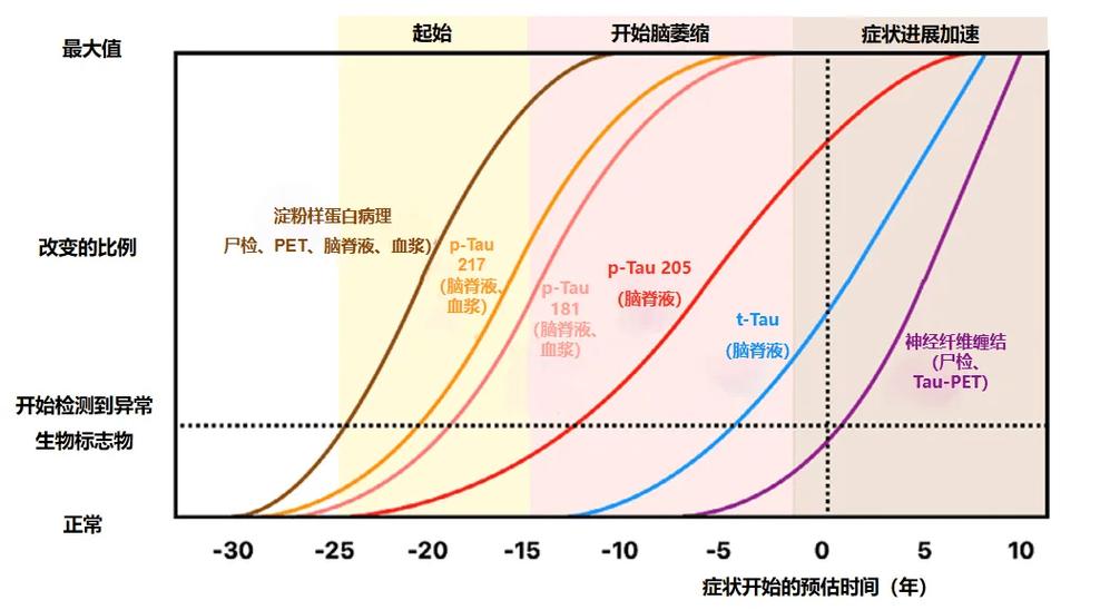 阿尔茨海默病淀粉样蛋白假说研究时间线图