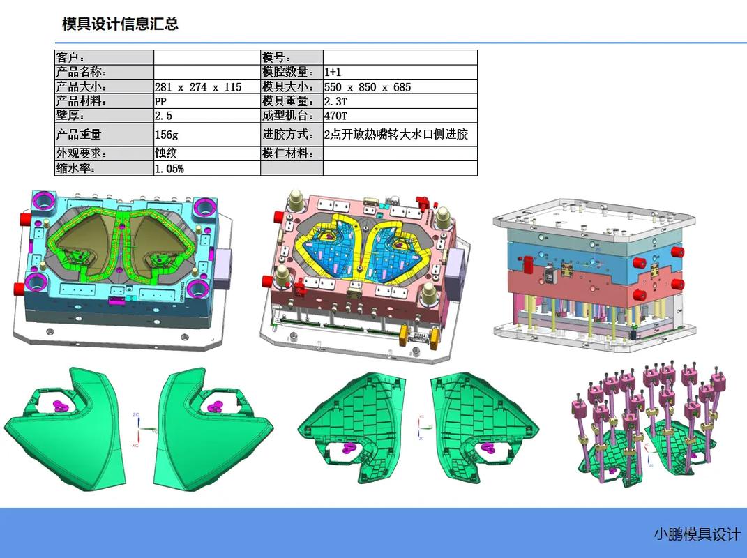 压铸模具模流分析报告截图示例
