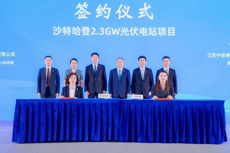中国光伏产业技术标准联盟海外认证签约现场