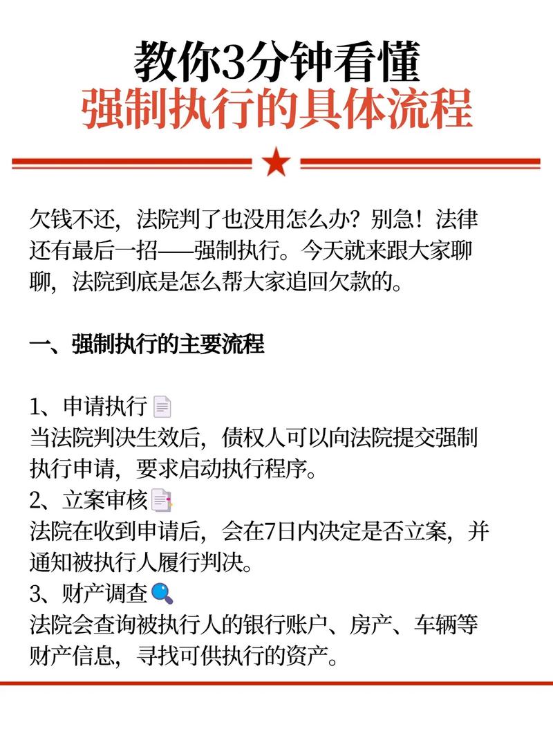 债务追偿律所胜诉后执行流程图