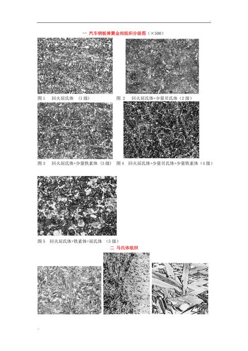 汽车板簧表层脱碳层金相组织图