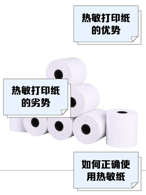热敏与热转印标签对比图,一边模糊一边清晰