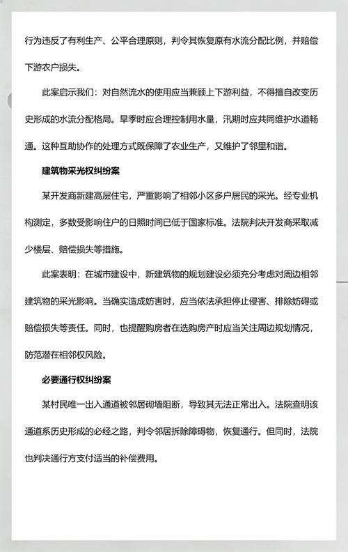 民法典相邻权处理原则条文标注图