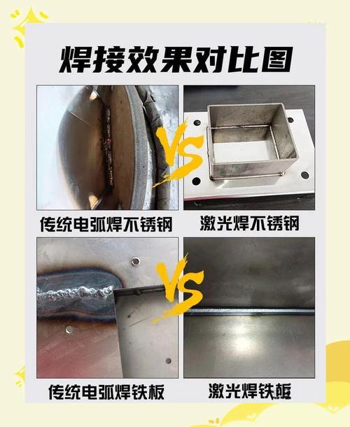 激光焊接与氩弧焊接热影响区对比图