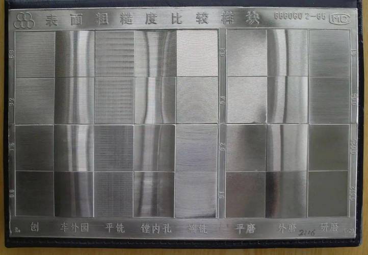 不同表面粗糙度微观轮廓对比示意图