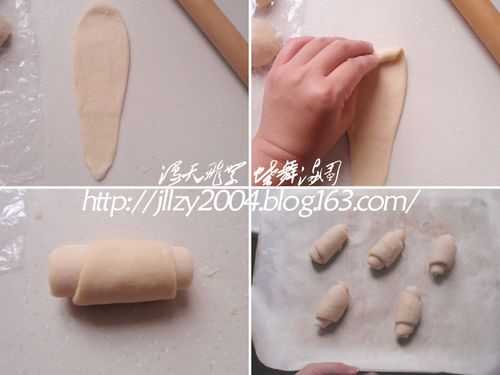 手工揉面出膜阶段判断示意图
