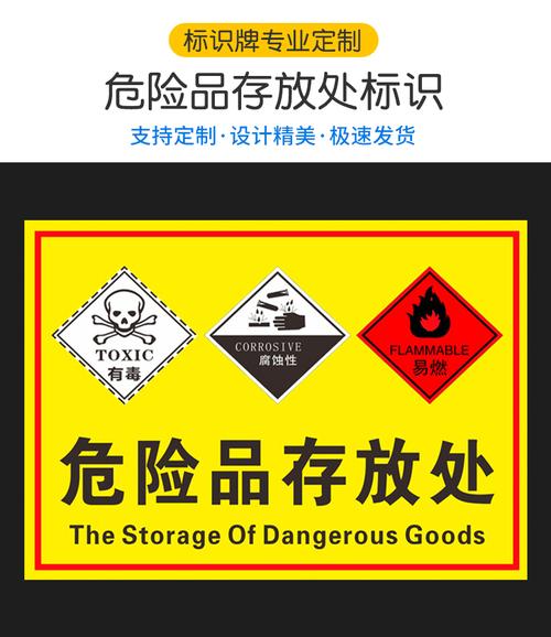 工业实验室化学品安全柜孕妇警示标志