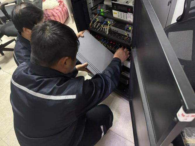 智能工装调试现场故障排查图