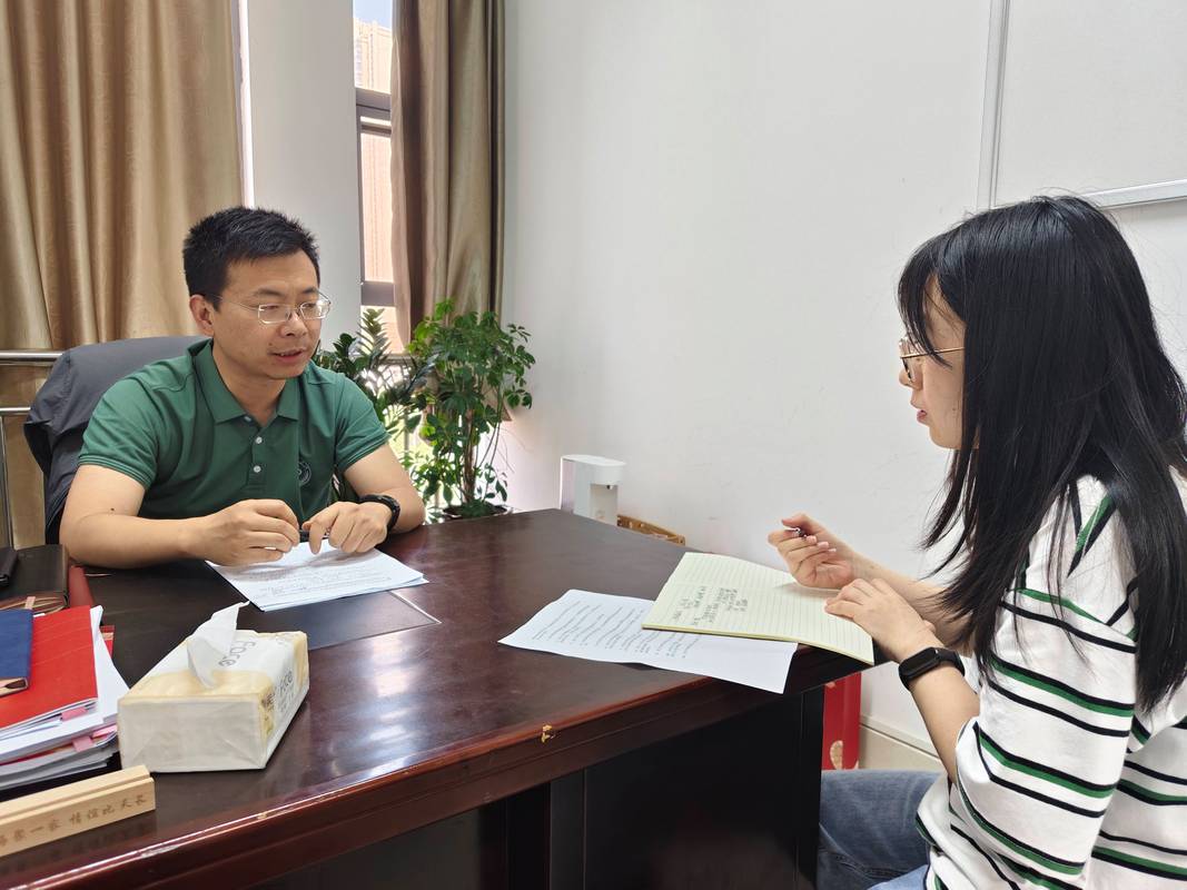 职业生涯访谈现场纪实照片