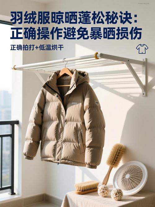 晾晒才是最容易让羽绒服报废的环节