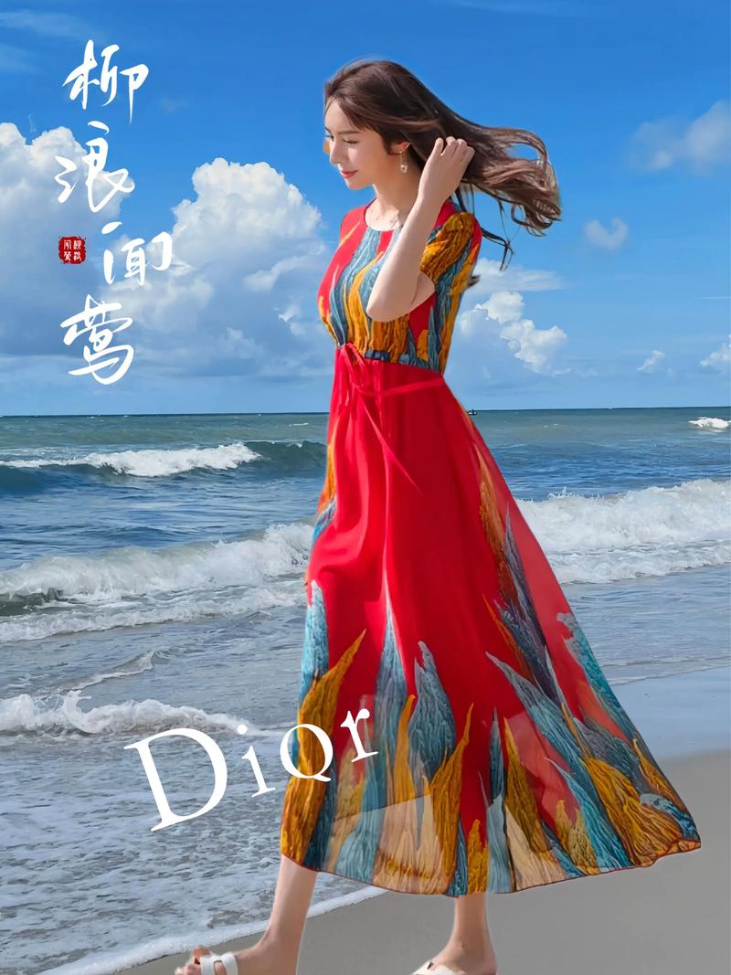 海边沙滩婚礼姐妹装飘逸雪纺裙搭配参考