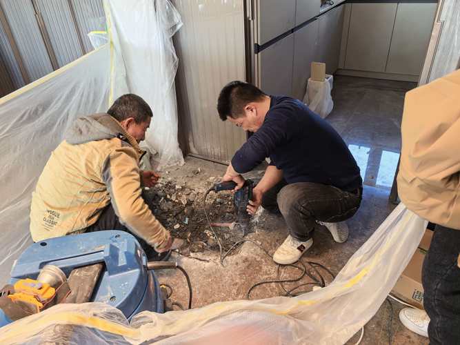 水管爆裂理赔现场留证拍照示例图