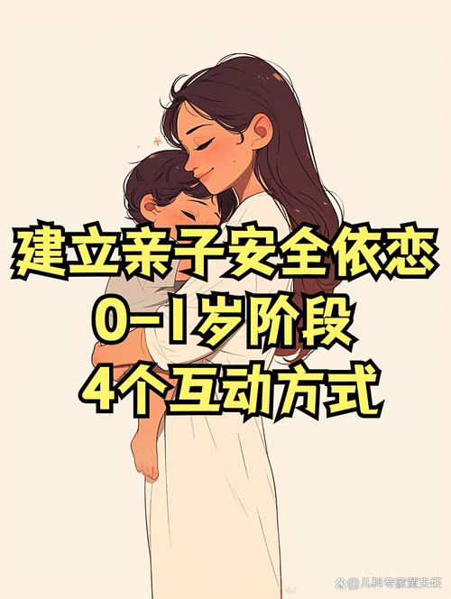 0-1岁宝宝安全感建立日常互动图