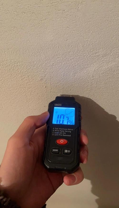 装修墙面含水率检测实拍