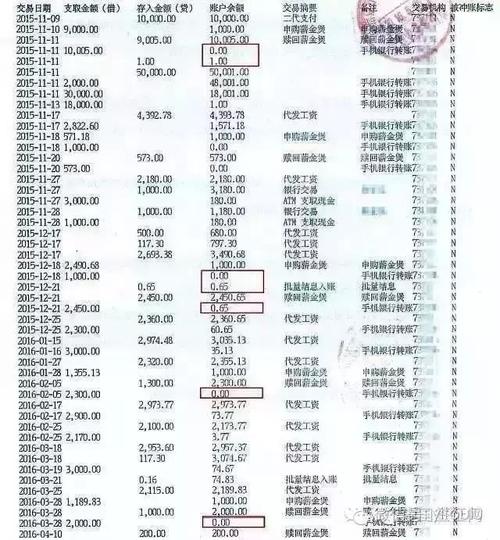 劳动者收到竞业限制补偿金银行流水截图