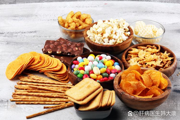 脂肪肝患者常见伪健康零食整理图