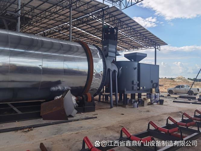 铸铁厂型砂烘干设备车间实拍